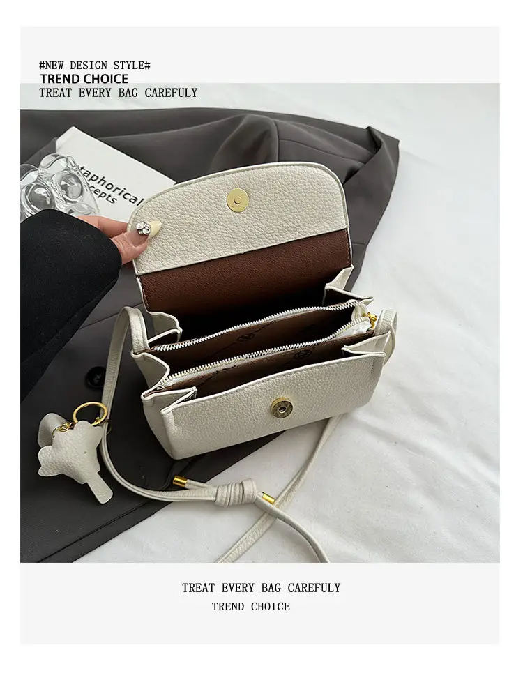 Black Multi-Layer Phone Bag for Women — feature 15