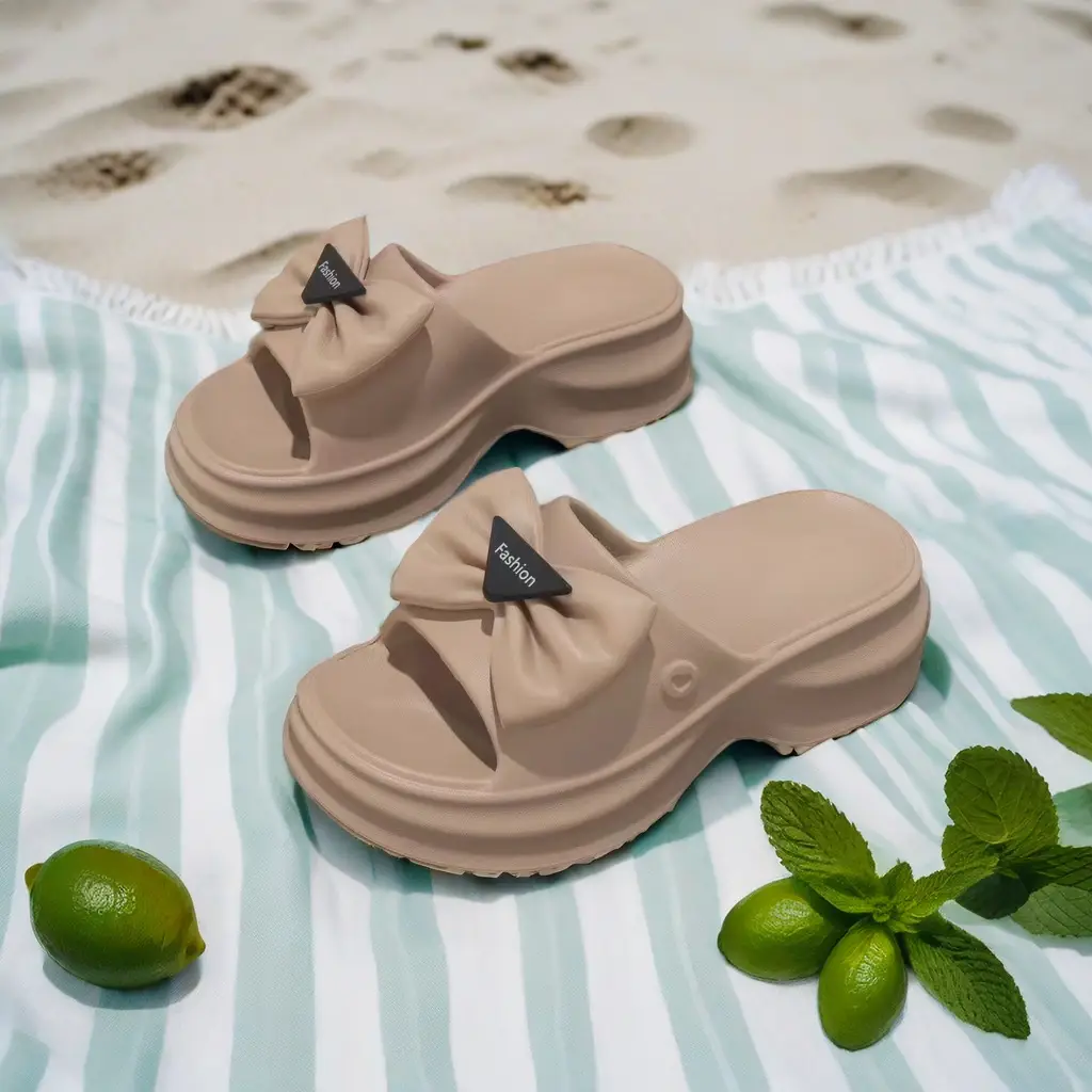 EVA Thick Bottom Slippers Women Summer New Summer Slippers Wholesale Thick Bottom Beach Outer Wear Sandals Wholesale — feature 10