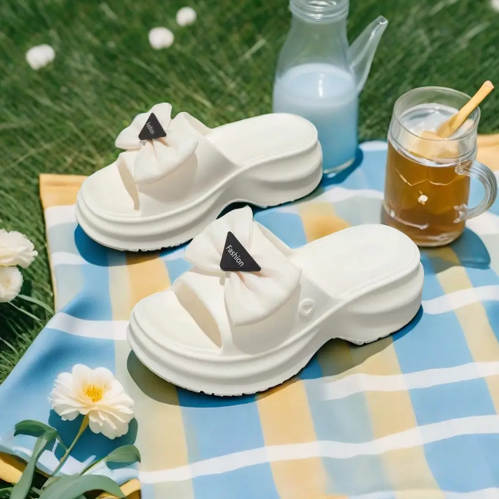 EVA Thick Bottom Slippers Women Summer New Summer Slippers Wholesale Thick Bottom Beach Outer Wear Sandals Wholesale — feature 12