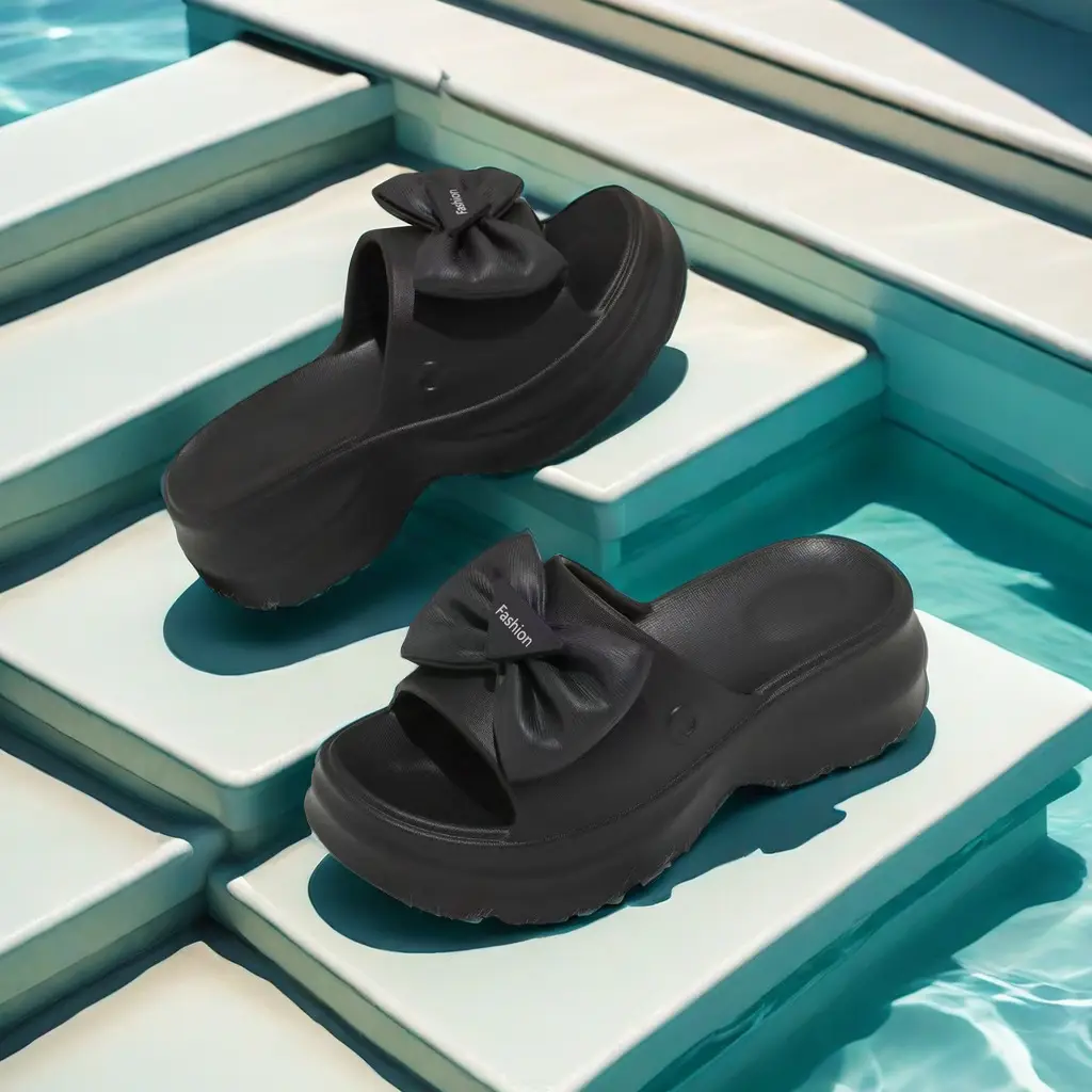 EVA Thick Bottom Slippers Women Summer New Summer Slippers Wholesale Thick Bottom Beach Outer Wear Sandals Wholesale — feature 17
