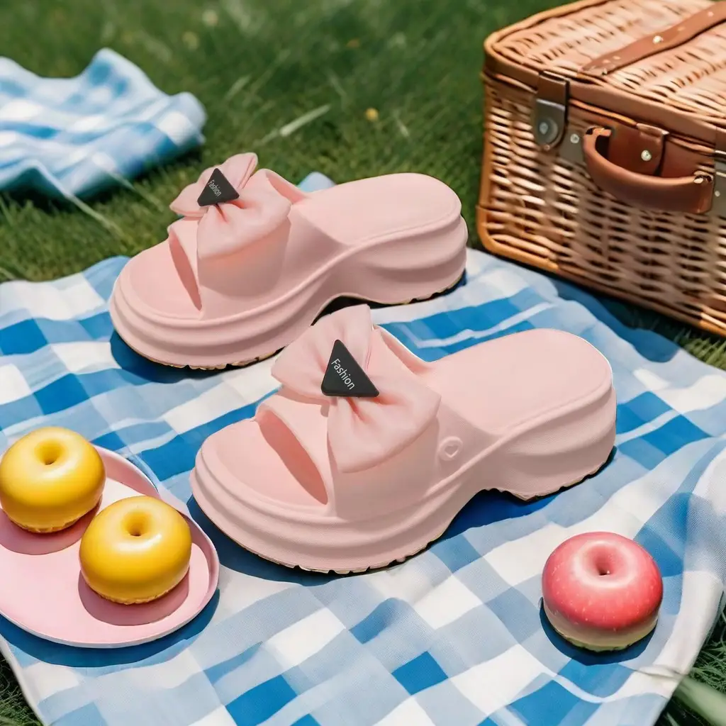 EVA Thick Bottom Slippers Women Summer New Summer Slippers Wholesale Thick Bottom Beach Outer Wear Sandals Wholesale — feature 7