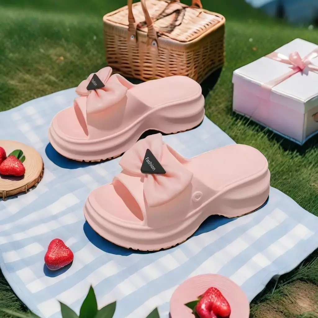 EVA Thick Bottom Slippers Women Summer New Summer Slippers Wholesale Thick Bottom Beach Outer Wear Sandals Wholesale — feature 8