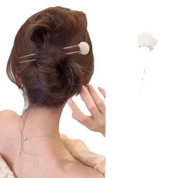 2024 New Rhinestone Pearl Butterfly Hairpin Women - Image 21
