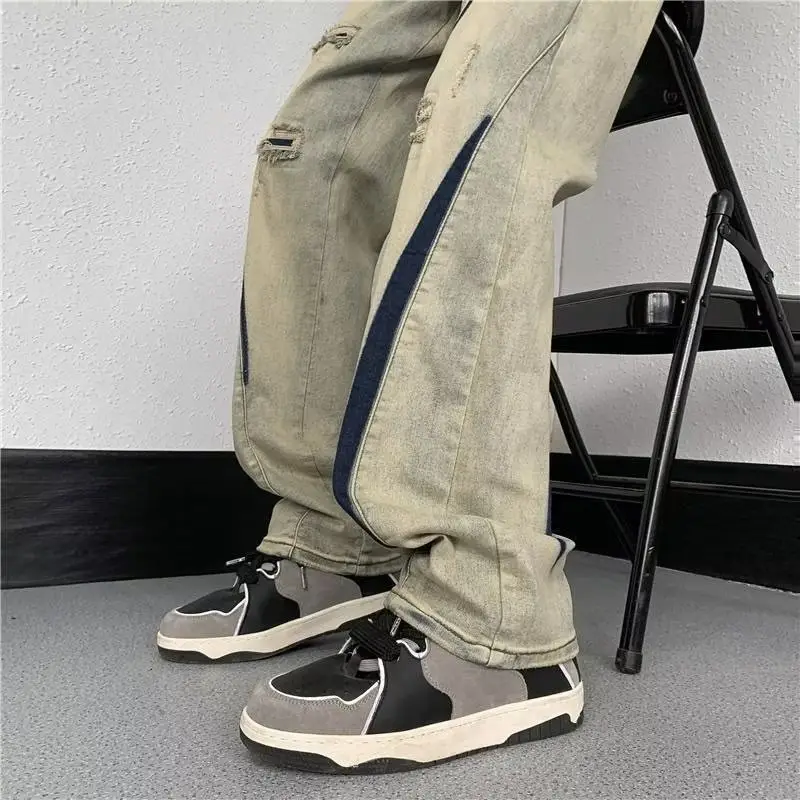 Ripped Jeans Men's 2024 High Street Trendy Brand — feature 12