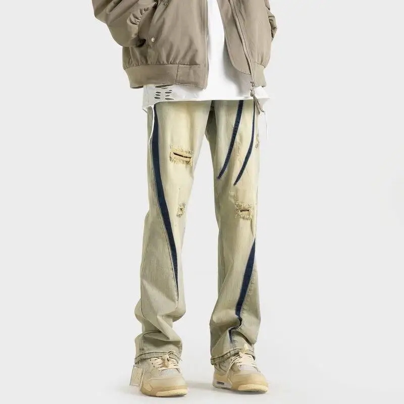 Ripped Jeans Men's 2024 High Street Trendy Brand — feature 7