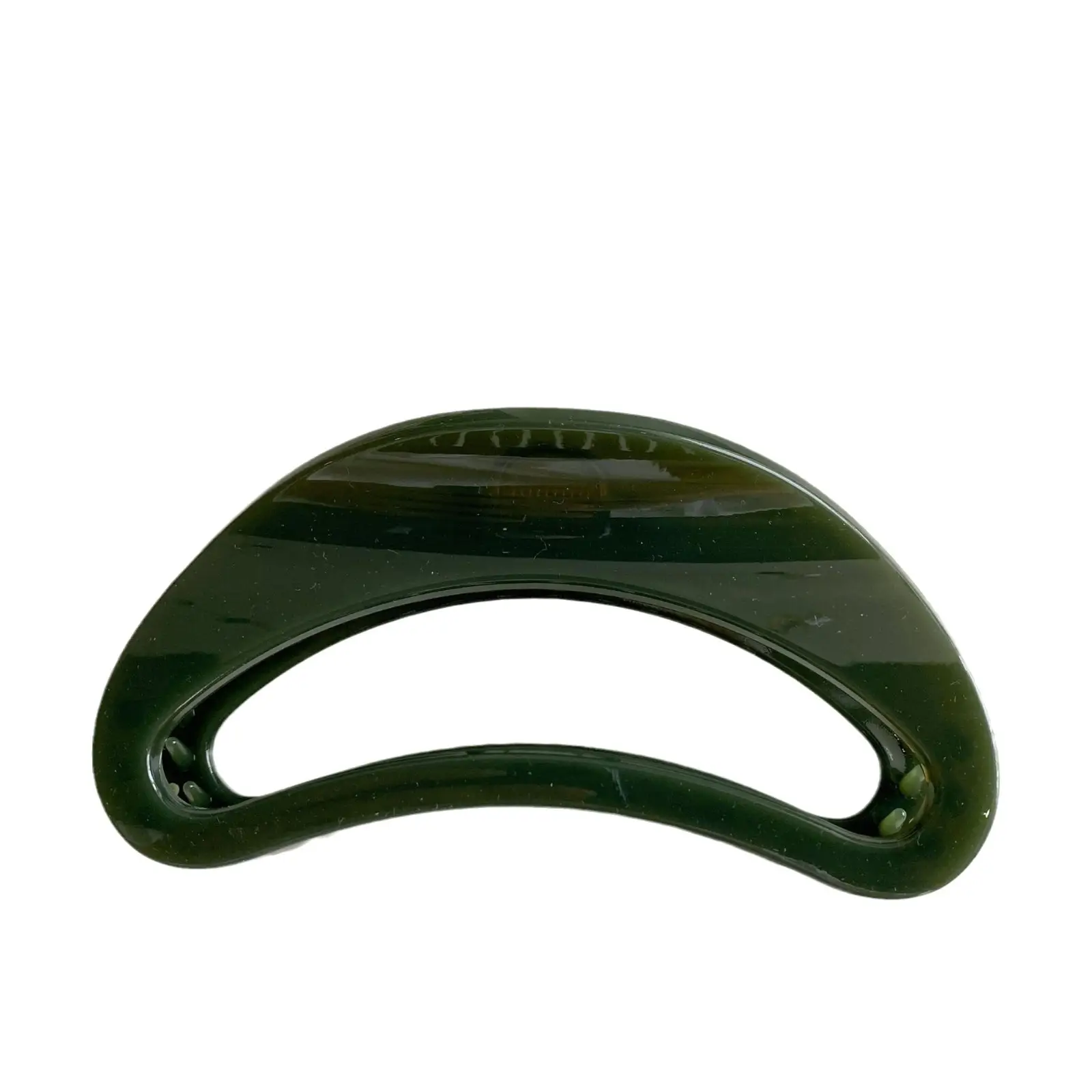 Double Spring Shark Clip Hairpin Black Semi-Circle - Image 7