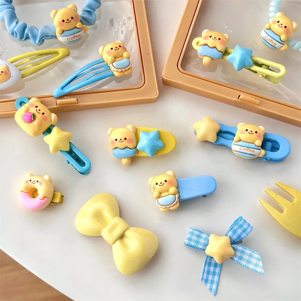 Hello Bear Hair Ring & Elastic Band Set for Girls — feature 29