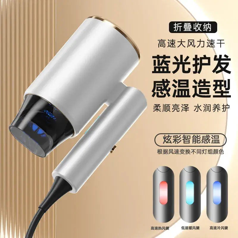 Cross-Country Hair Dryer with Blue Light & Constant Temp
