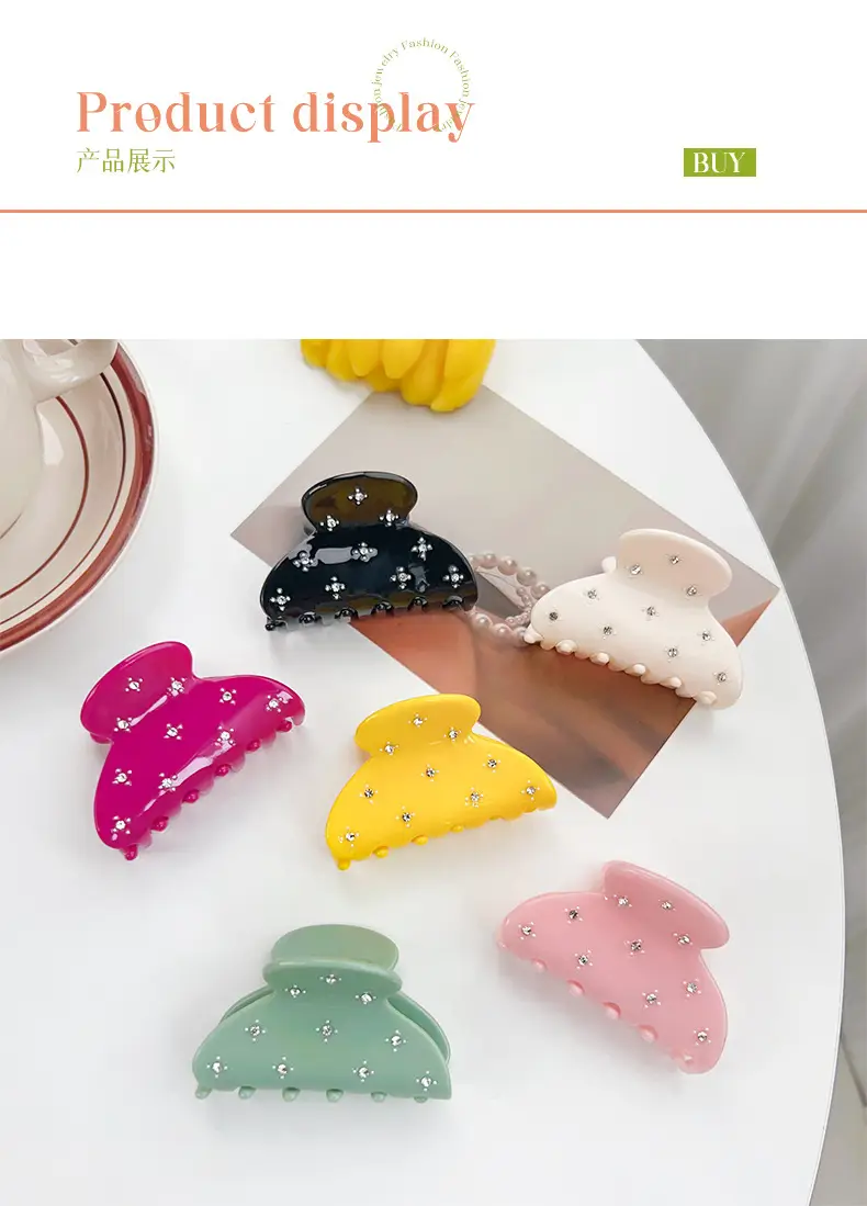 Candy Color Diamond Hairpin for Women — feature 6