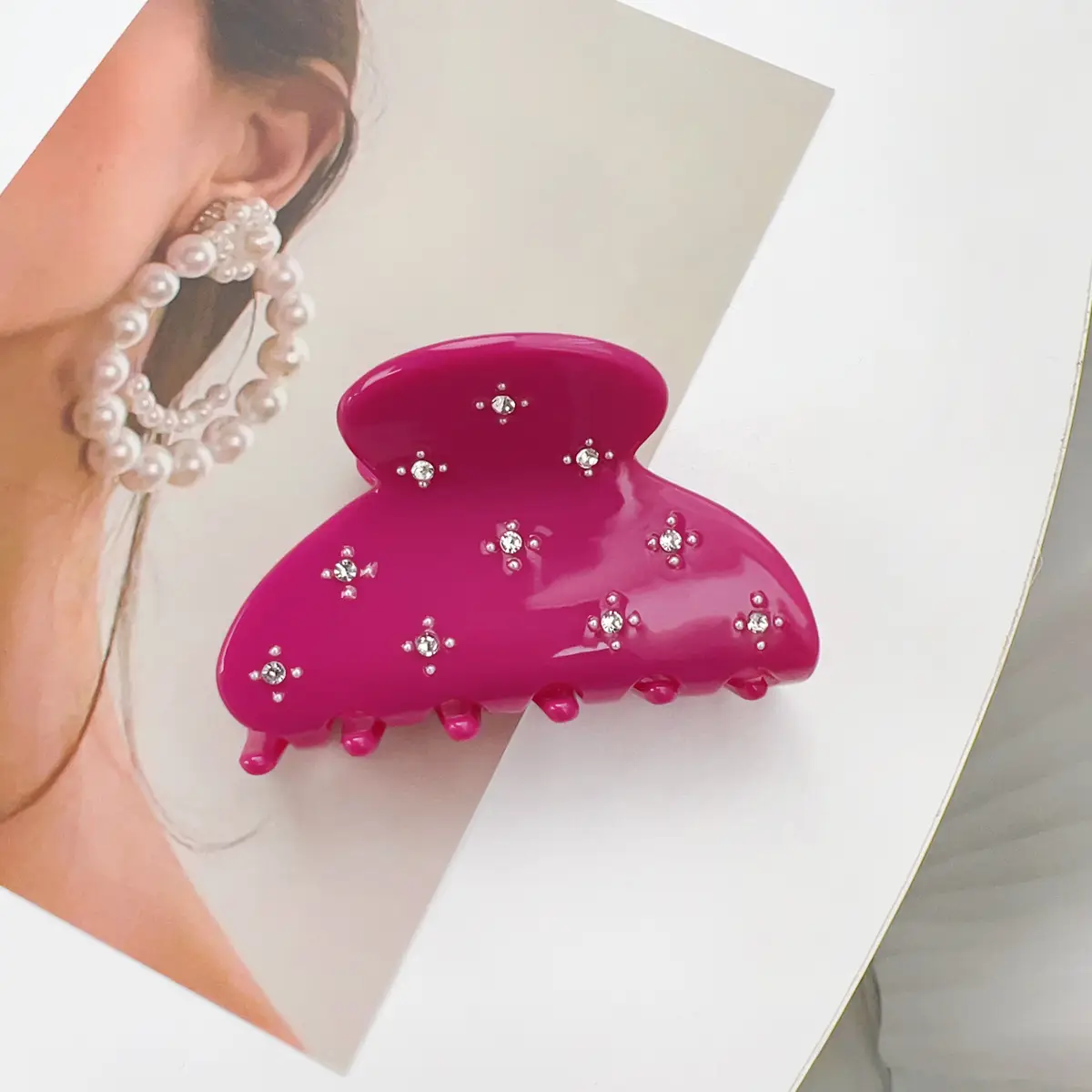 Candy Color Diamond Hairpin for Women - Image 6