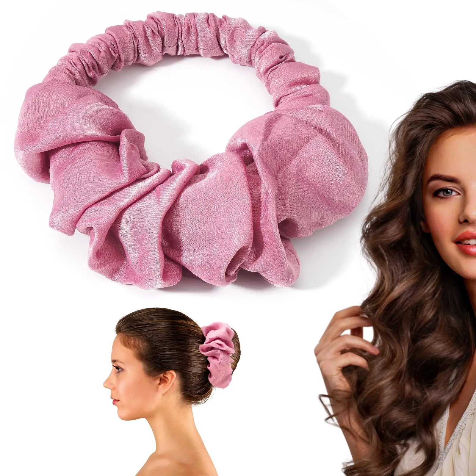 No Heatless Hair Curling Stick for Easy Use