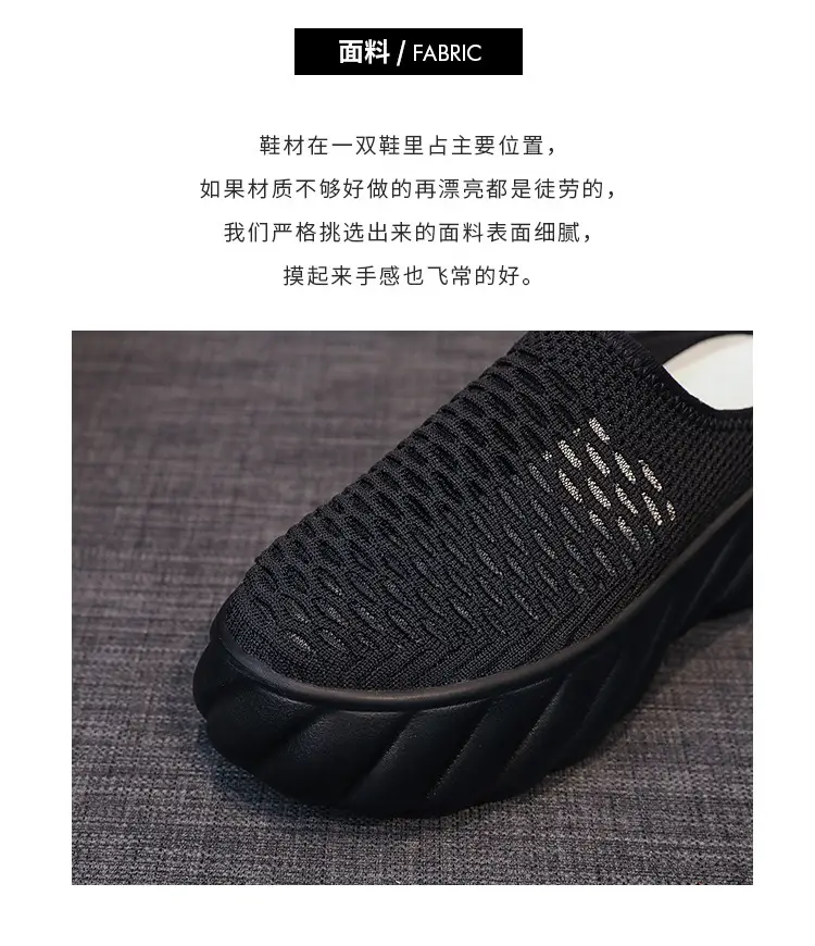 Wholesale New Summer Style Mesh Breathable Thick-Soled Baotou Outer Wear Fashionable Sandals Platform Half Slippers for Women Comfortable — feature 3