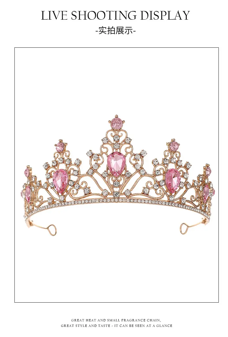 European Crown with Green Emerald & Crystal Accents — feature 10