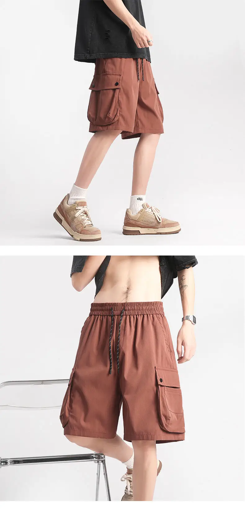 Men's Plumpton Retro Pocket Shorts Large — feature 6