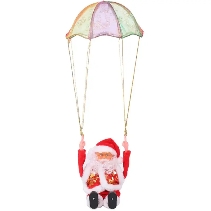 Santa Claus Parachute Christmas Toy with Electric Music - Image 3