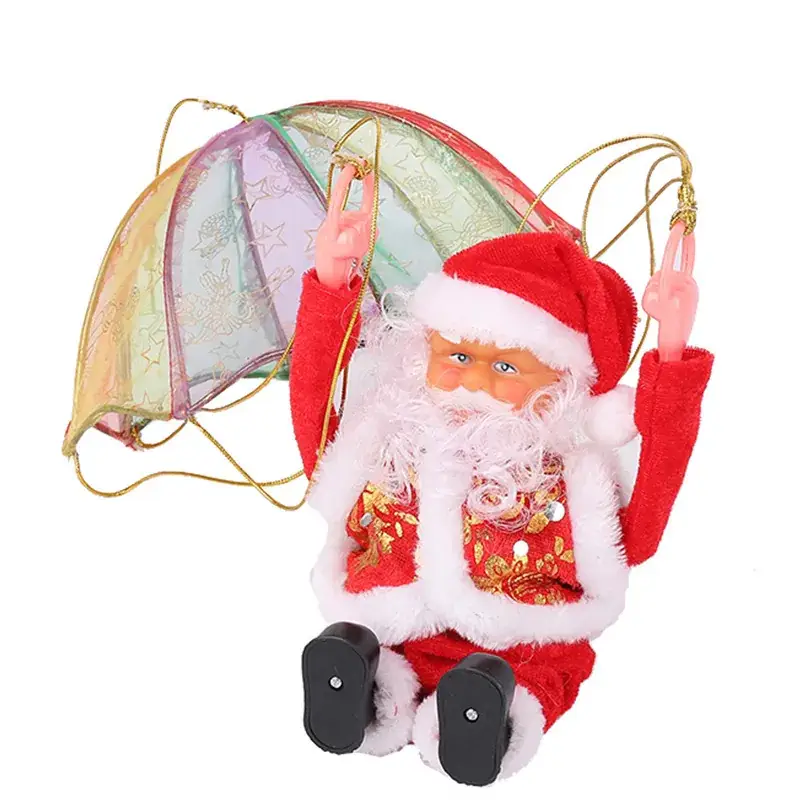 Santa Claus Parachute Christmas Toy with Electric Music - Image 5