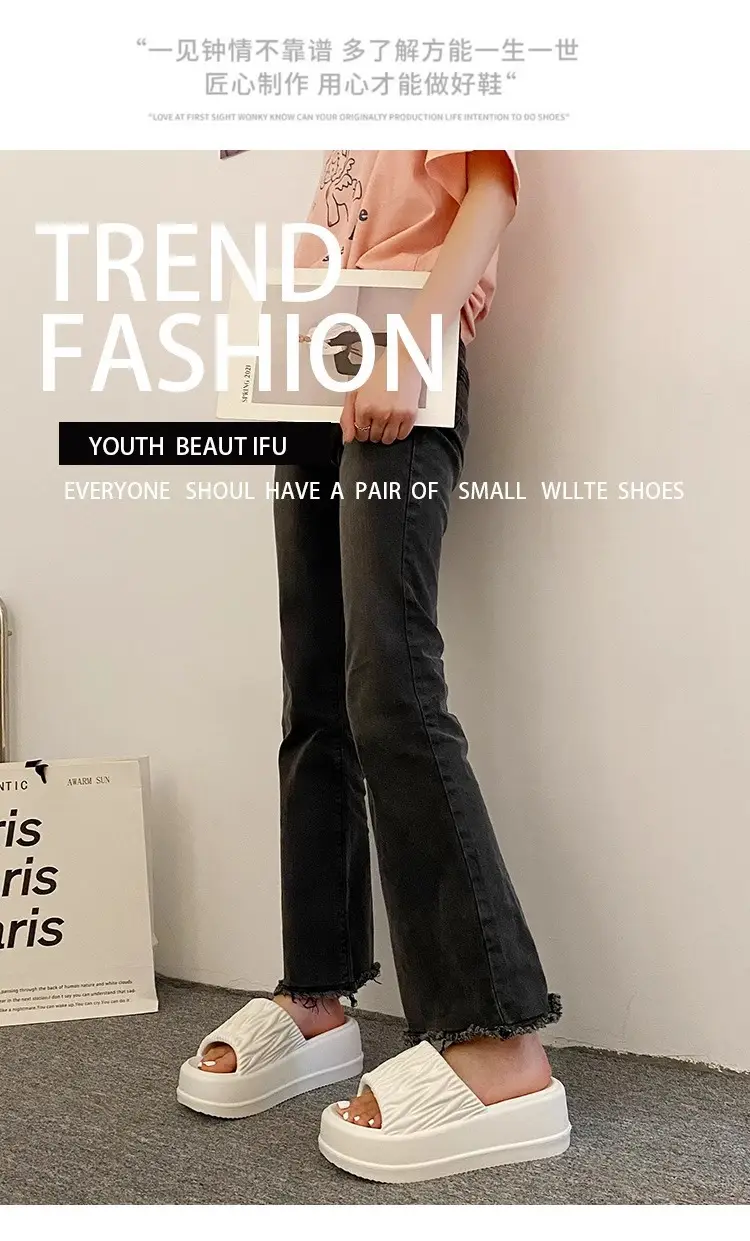 Women Super Thick Non-Sticky Slippers Pink 2024 — feature 1
