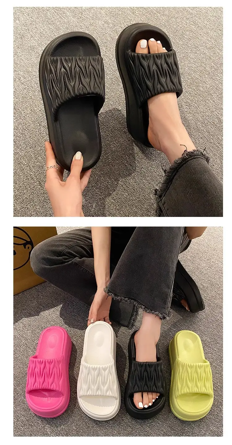 Women Super Thick Non-Sticky Slippers Pink 2024 — feature 11