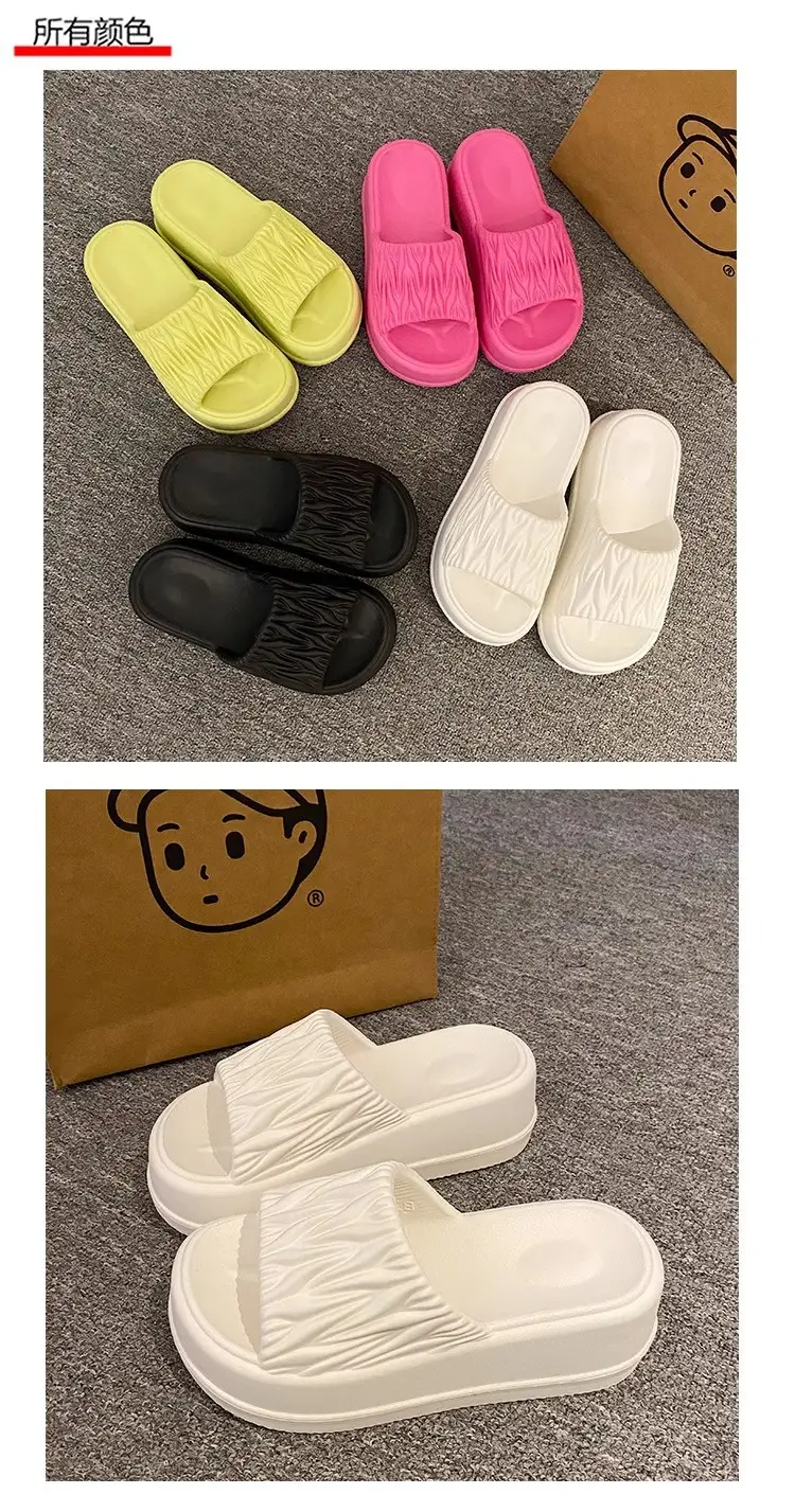 Women Super Thick Non-Sticky Slippers Pink 2024 — feature 12