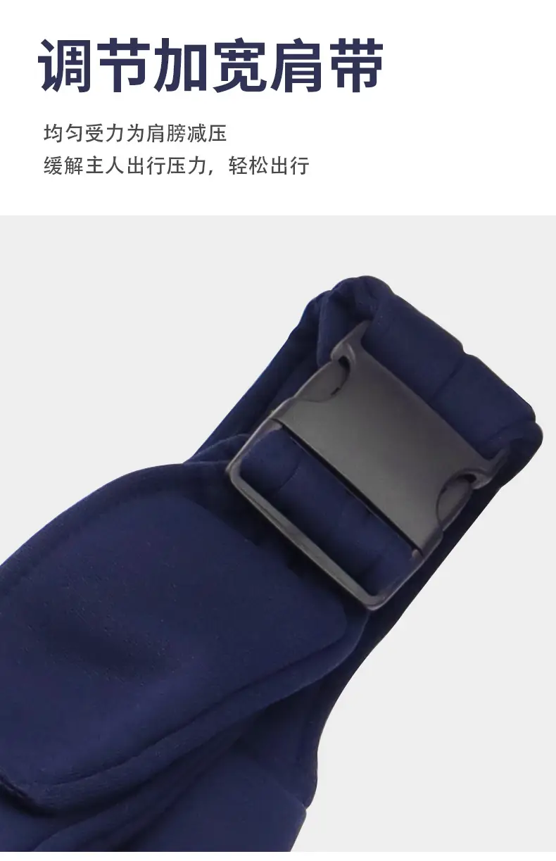 Blue Pet Messenger Bag for Small Dog Travel — feature 6