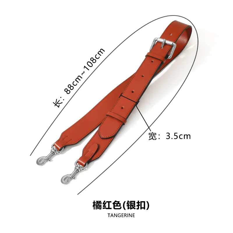 A- 9 adjustable 989-grain orange silver buckle