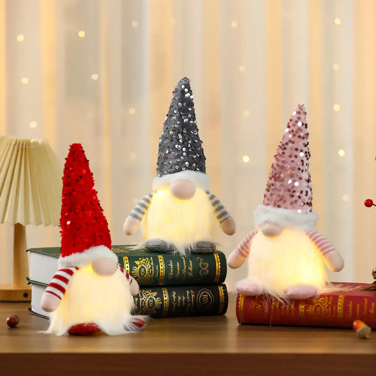 Cross-border Luminous Doll with Light & Glitter — feature 3