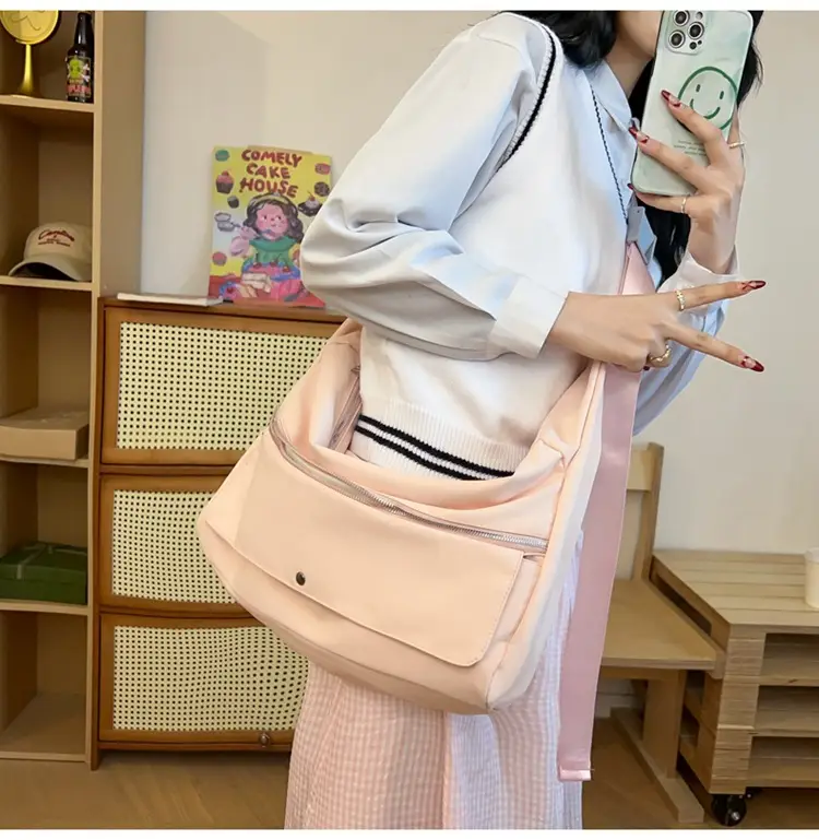 Red Crossbody Bag Women 2024 New Large Capacity — feature 23