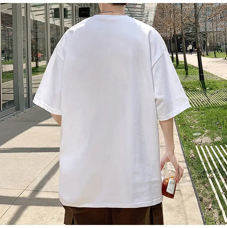 Men Bear Printed Cotton T-Shirt Summer 2024 — feature 32