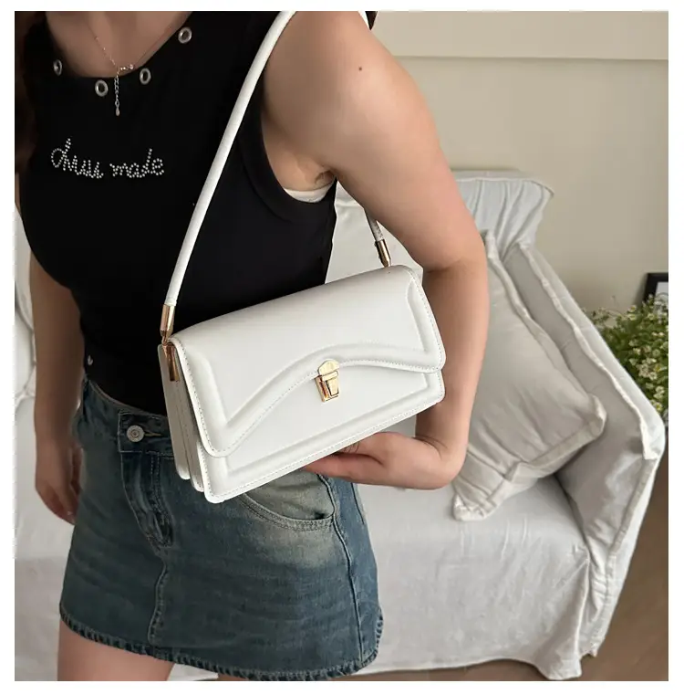 White Crossbody Shoulder Bag for Women 2026 — feature 14