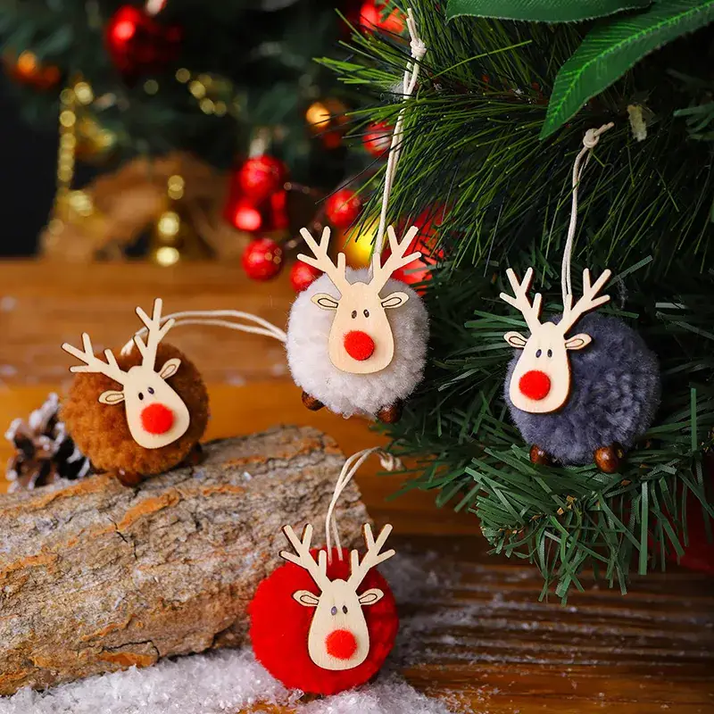 New Christmas Deer Pendant Hanging Decor - Image 7