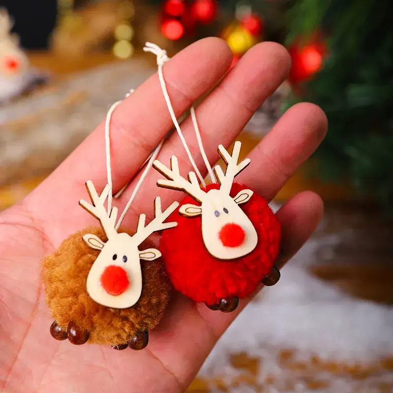 New Christmas Deer Pendant Hanging Decor - Image 8