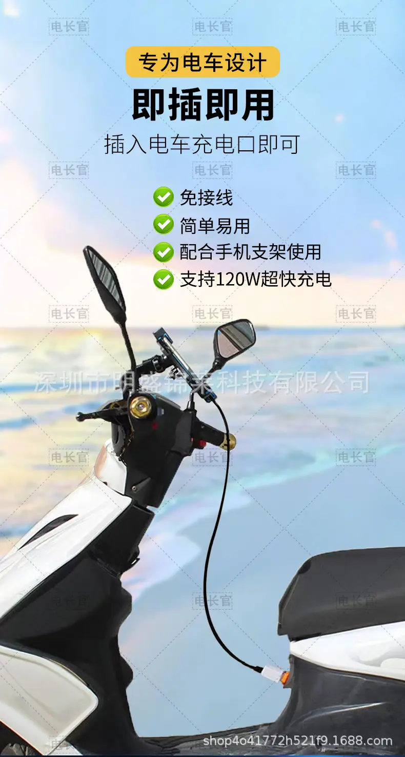 Electric Car USB Charger 12-120V 12W — feature 2