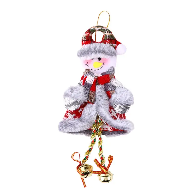 Santa Claus Decorative Pendants with Bell Accents - Image 6