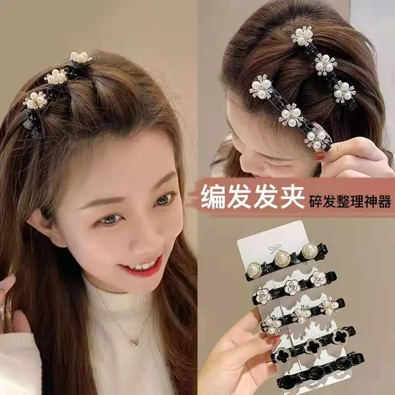 White Pearl Hairpin for Women 3mm Breakage Prevention