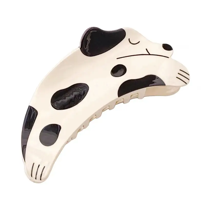 Korean Acetic Acid Puppy Clip Headwear for Women - Image 8