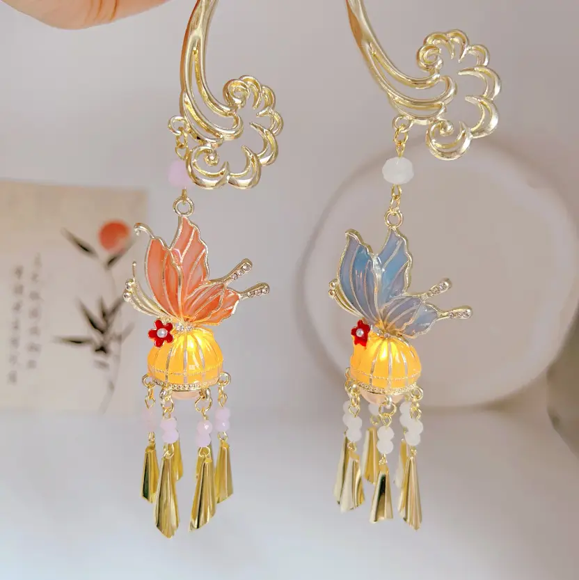 New Chinese Butterfly Tassel Hairpin for Women - Image 7