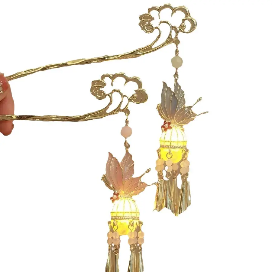 New Chinese Butterfly Tassel Hairpin for Women - Image 10