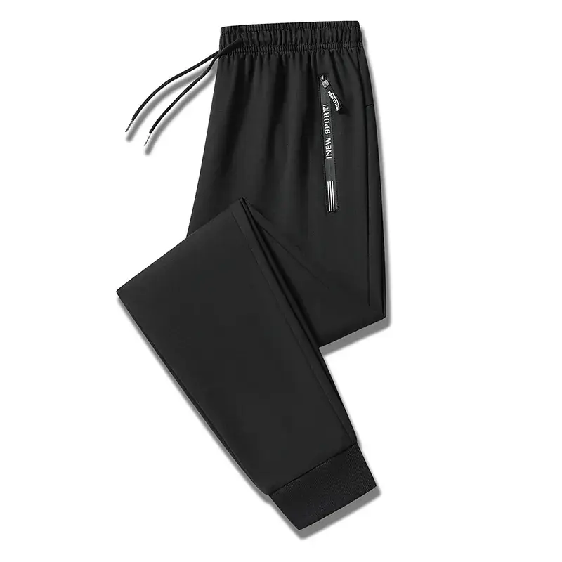 Men's Grey Loose Jogger Pants Large Casual Sweatpants - Image 36