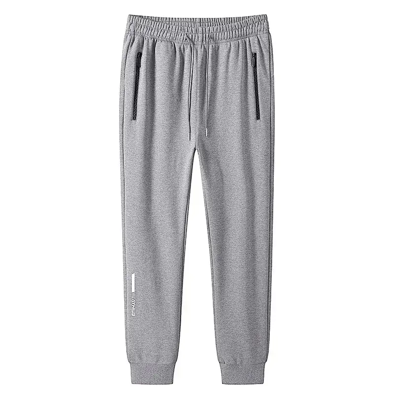 Men's Grey Loose Jogger Pants Large Casual Sweatpants - Image 13