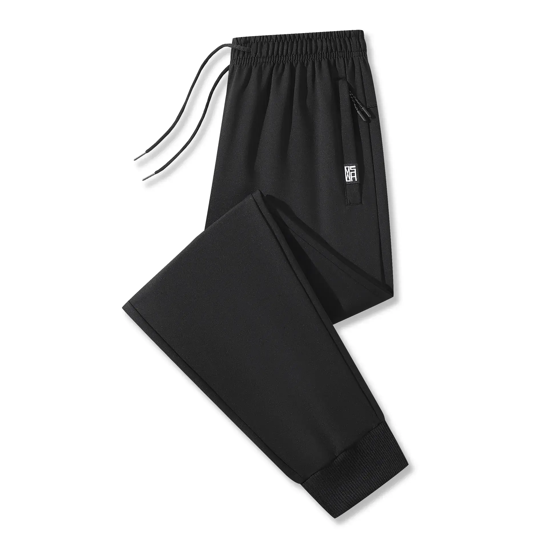 Men's Grey Loose Jogger Pants Large Casual Sweatpants - Image 15