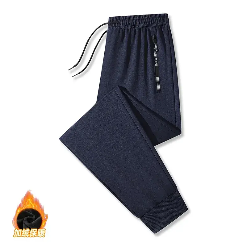 Men's Grey Loose Jogger Pants Large Casual Sweatpants - Image 27