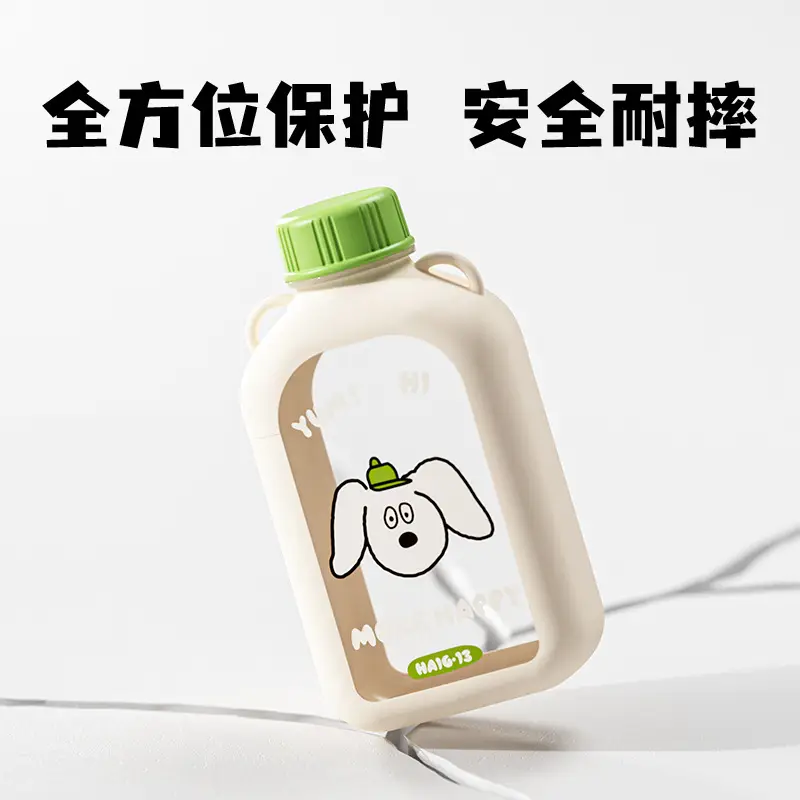Blue Portable Baby Water Bottle 580ml Large Capacity - Image 8