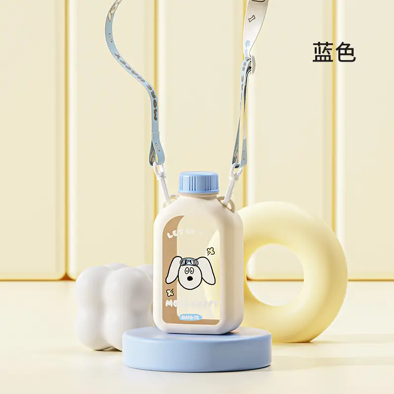 Blue Portable Baby Water Bottle 580ml Large Capacity - Image 2