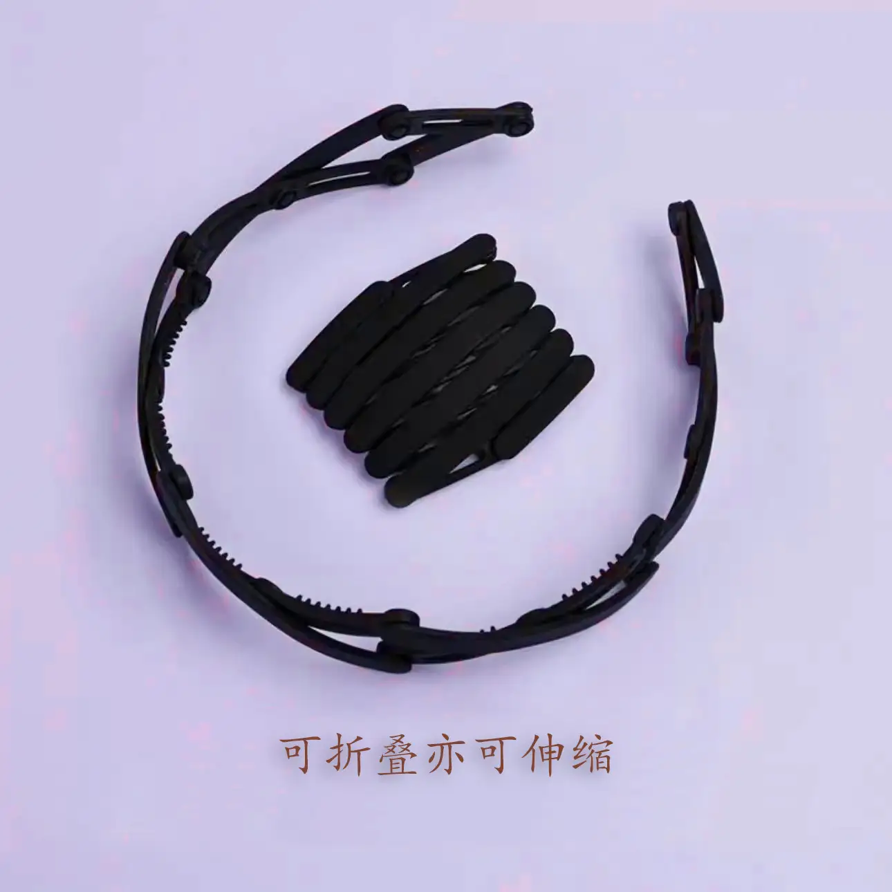 Women's Korean Fashion Hair Band Foldable Portable Non-slip — feature 28