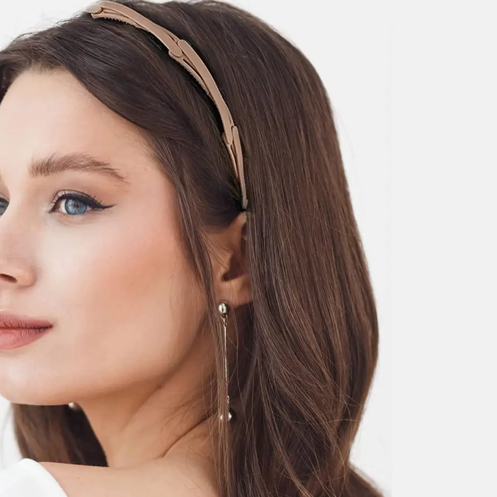 Women's Korean Fashion Hair Band Foldable Portable Non-slip — feature 30