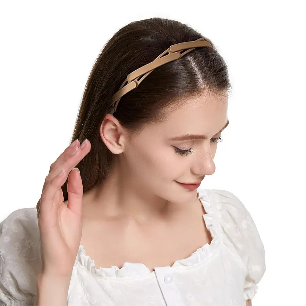 Women's Korean Fashion Hair Band Foldable Portable Non-slip — feature 32