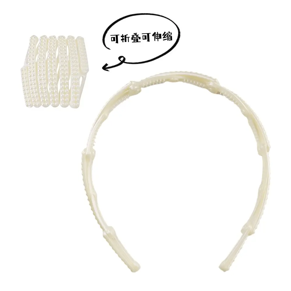 Women's Korean Fashion Hair Band Foldable Portable Non-slip - Image 6