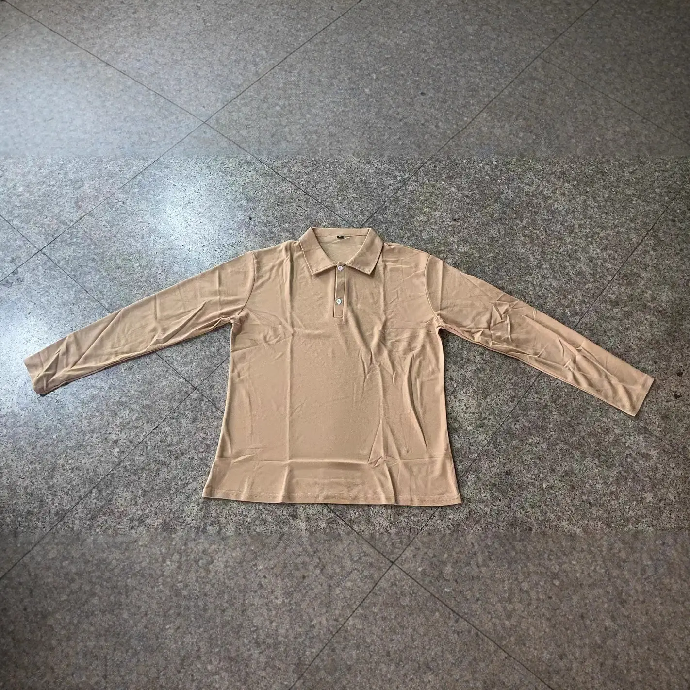 Men's Black Long Sleeve Polo Shirt 2026 Spring Autumn - Image 11