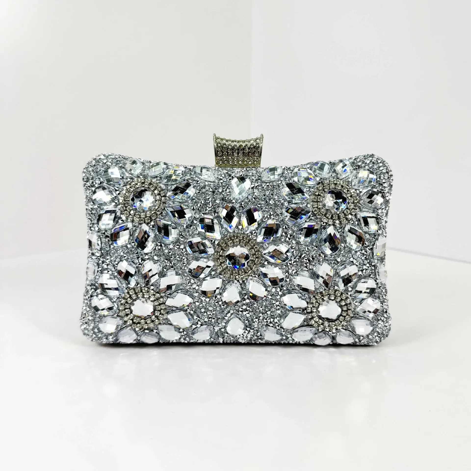 Vintage Green Gemstone Evening Bag for Women — feature 10