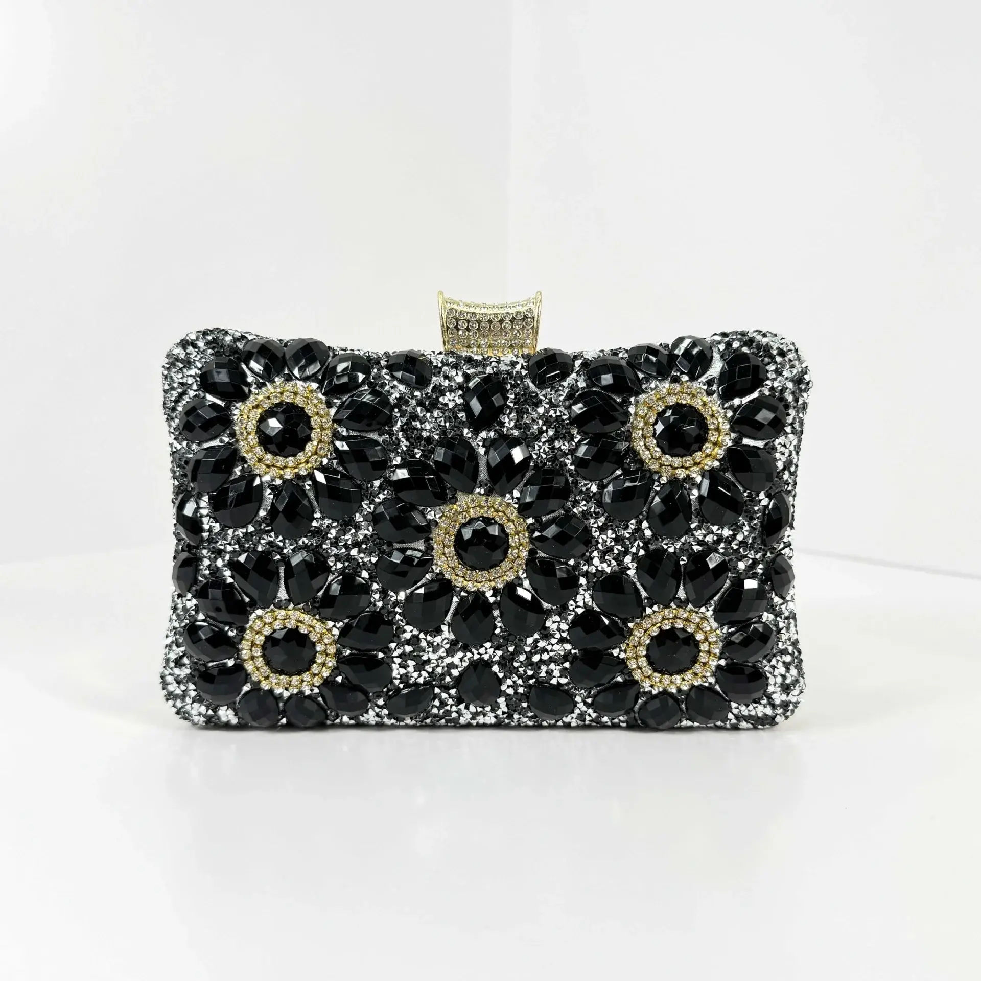 Vintage Green Gemstone Evening Bag for Women — feature 14
